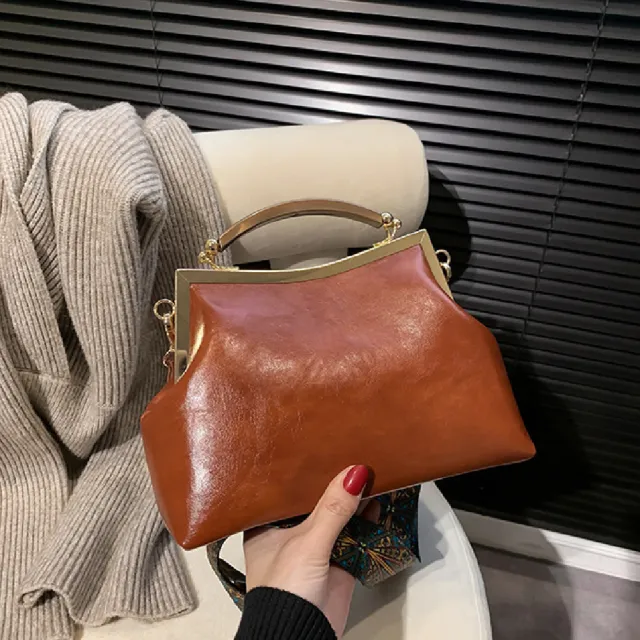 Women's Fashion Shoulder Messenger Bag Brown - Shop at LoveMi