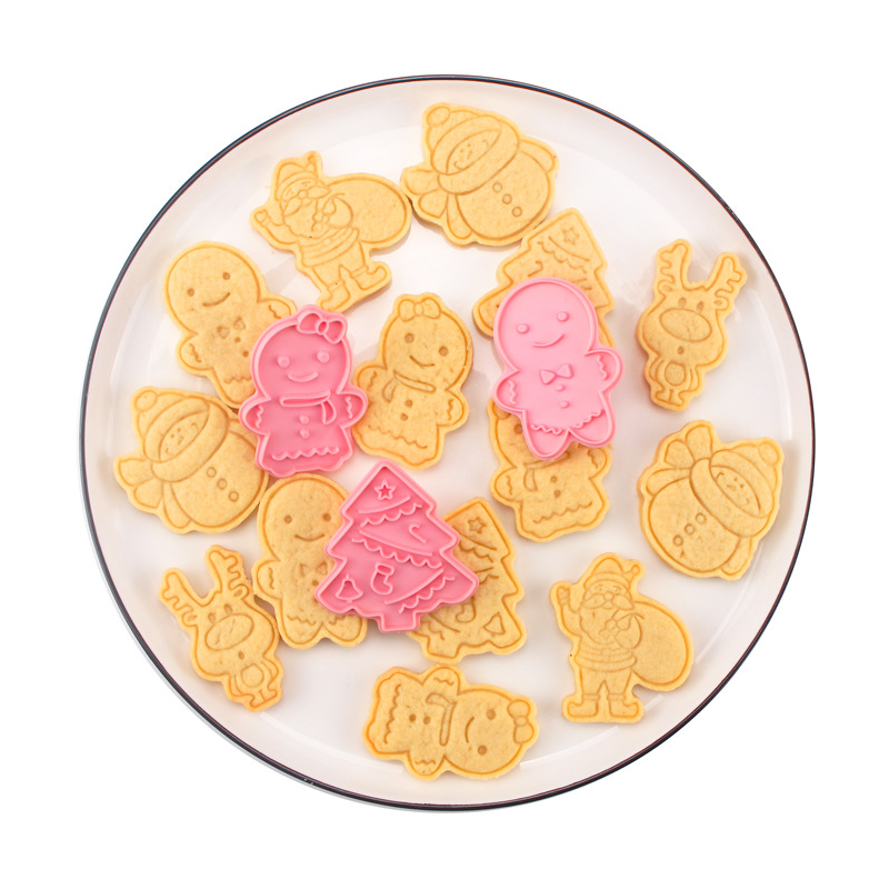 Title 5, 3d Three-dimensional Cartoon Biscuit Mold Bakin...