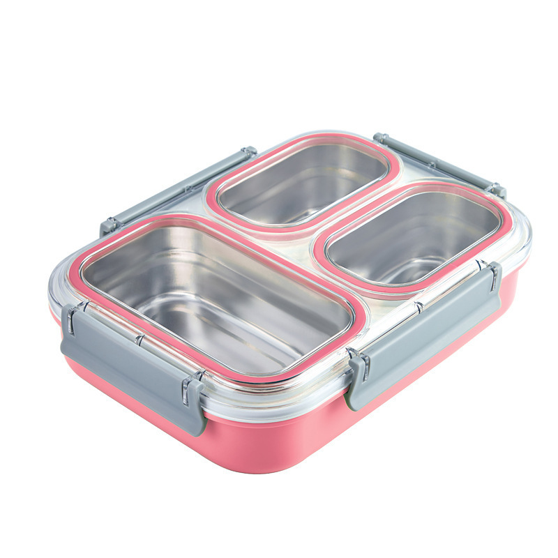 Title 3, The New Stainless Steel Lunch Box Transparent H...