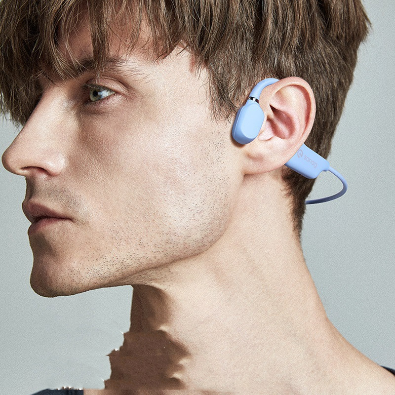 Bone Conduction Bluetooth Headset Sports Running Hanging Neck Wireless Sensor - Image 4