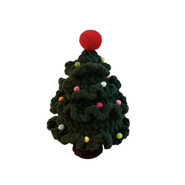Crochet Creative Knitting Christmas Tree Festival Atmosphere Props Material Package - Shop at LoveMi