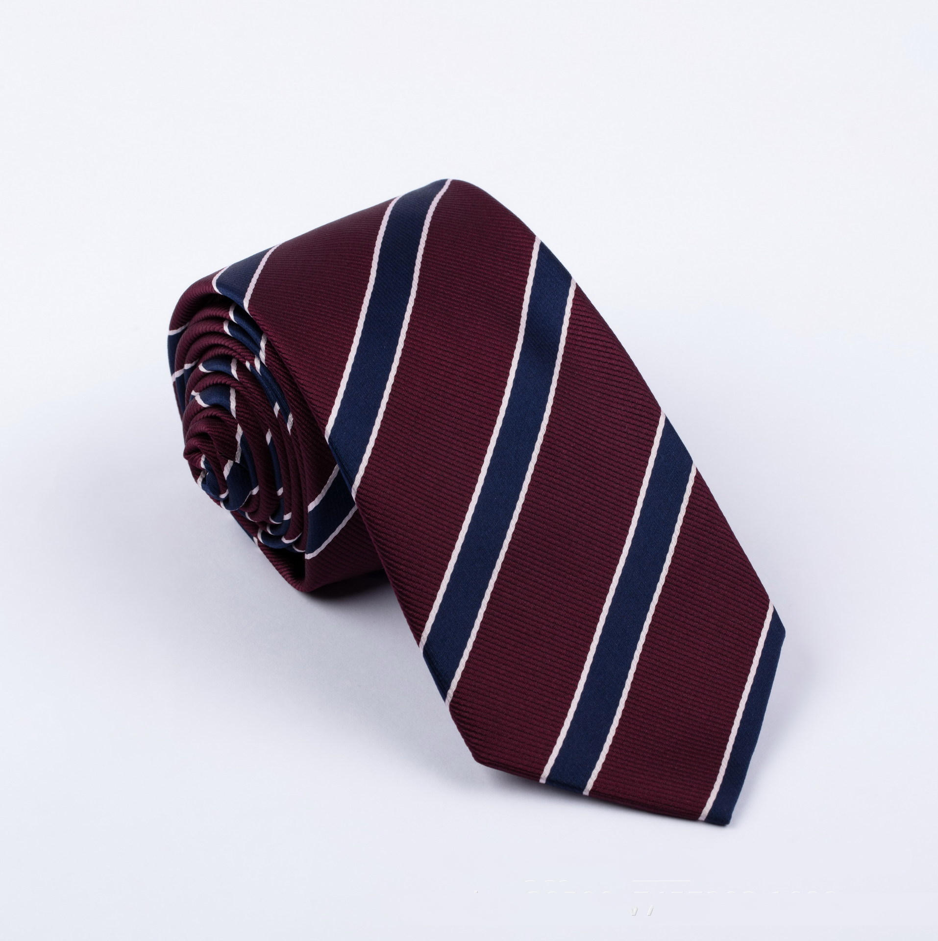 Polyester Jacquard Tie Stripes Individually Packed