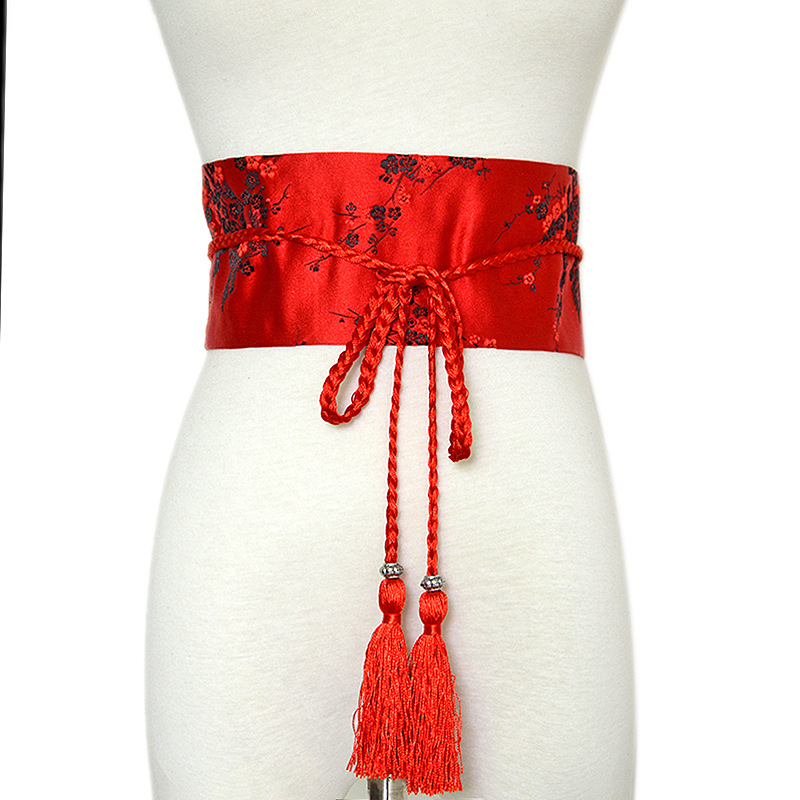 Japanese And Wind Tassel Girdle Embroidered Hanfu Matching