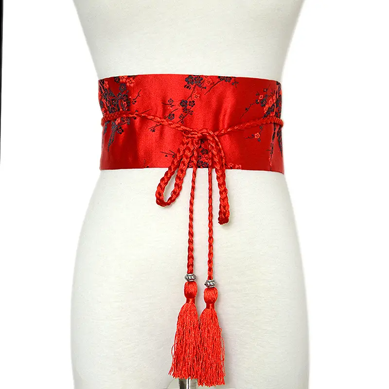 Japanese And Wind Tassel Girdle Embroidered Hanfu Matching