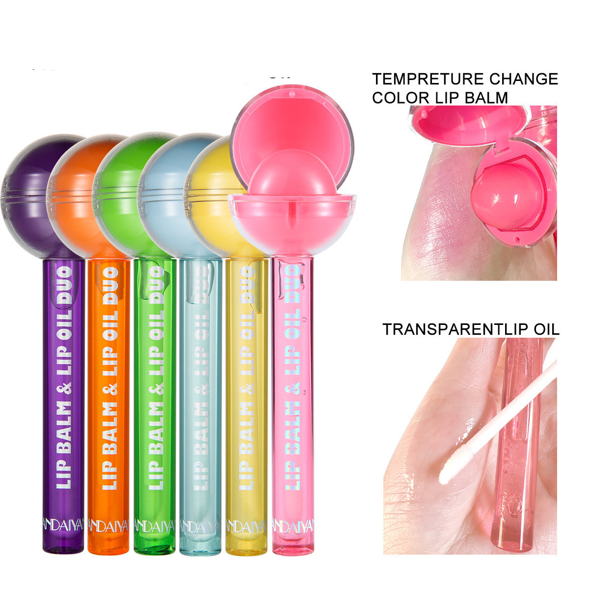 Two-In-One Lollipop Color Changing Lipstick (2)