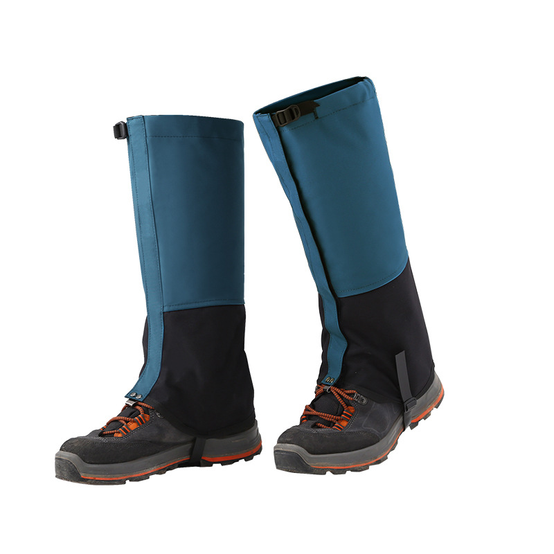 Outdoor Hiking With Plush Snow Cover