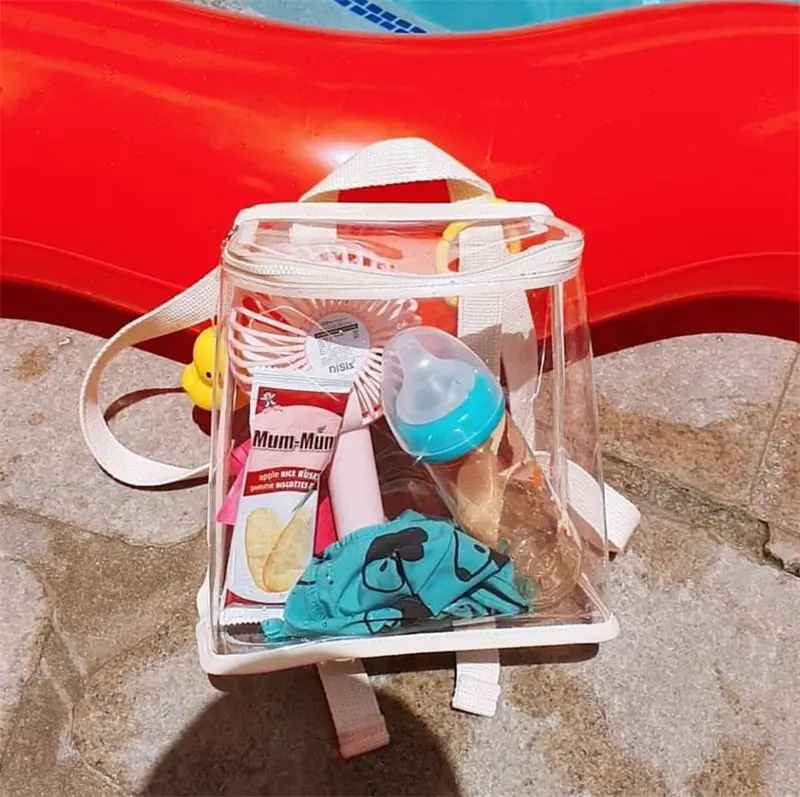 Children's Street Shooting Outdoor Snack Toy Transparent Bag