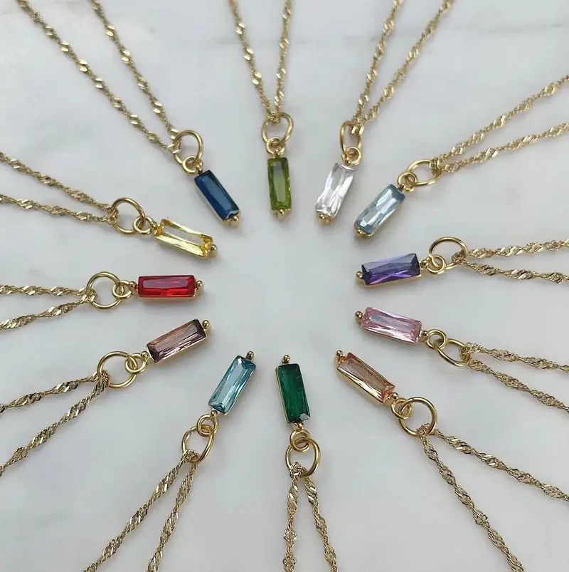 Clavicle Chain Female Titanium Steel Color Retention