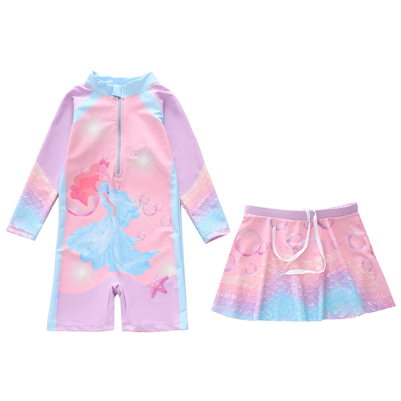 Title 5, Suit Long Sleeve Beach Girls Swimwear