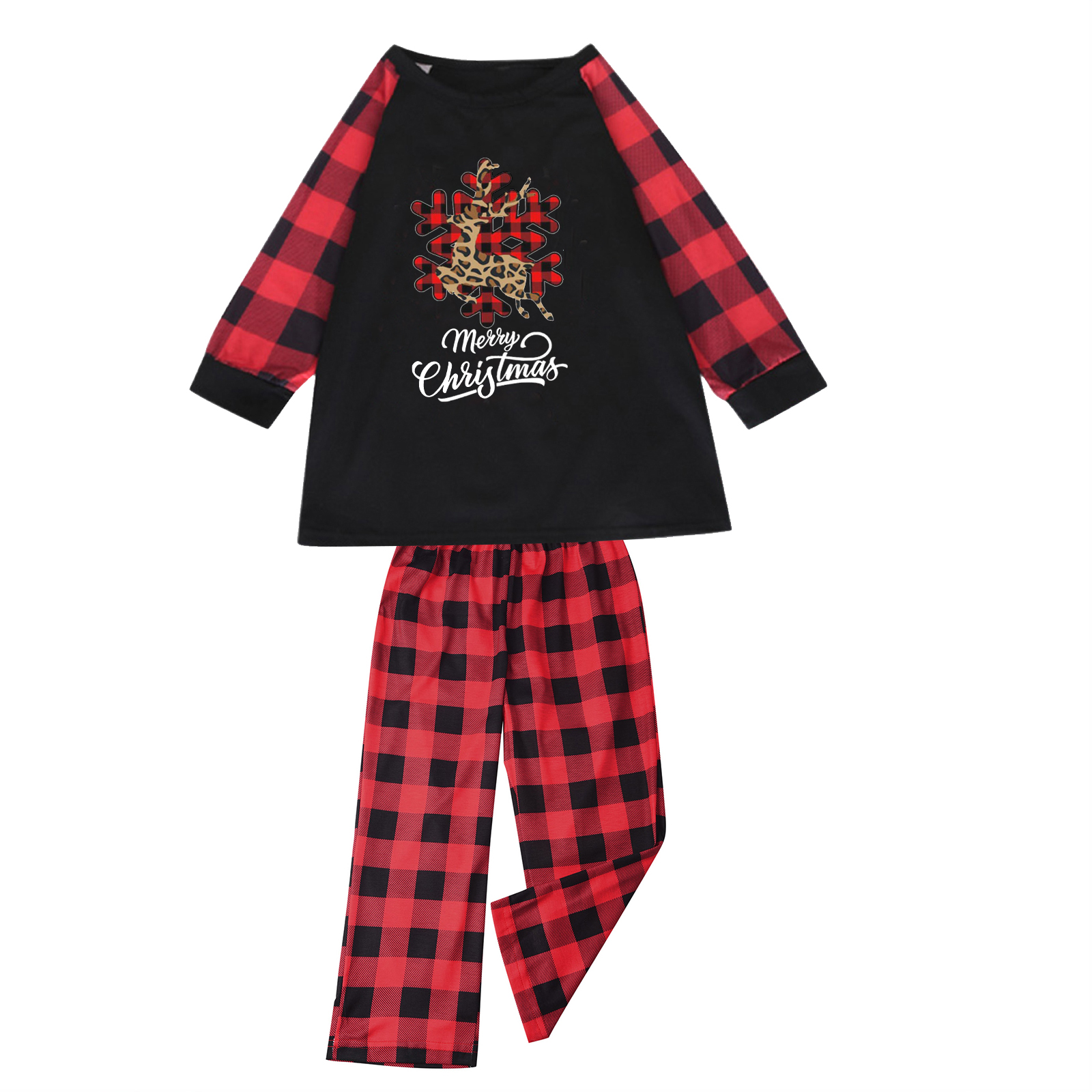 Title 9, Christmas Parent-Child Homewear Clothes Pajamas...