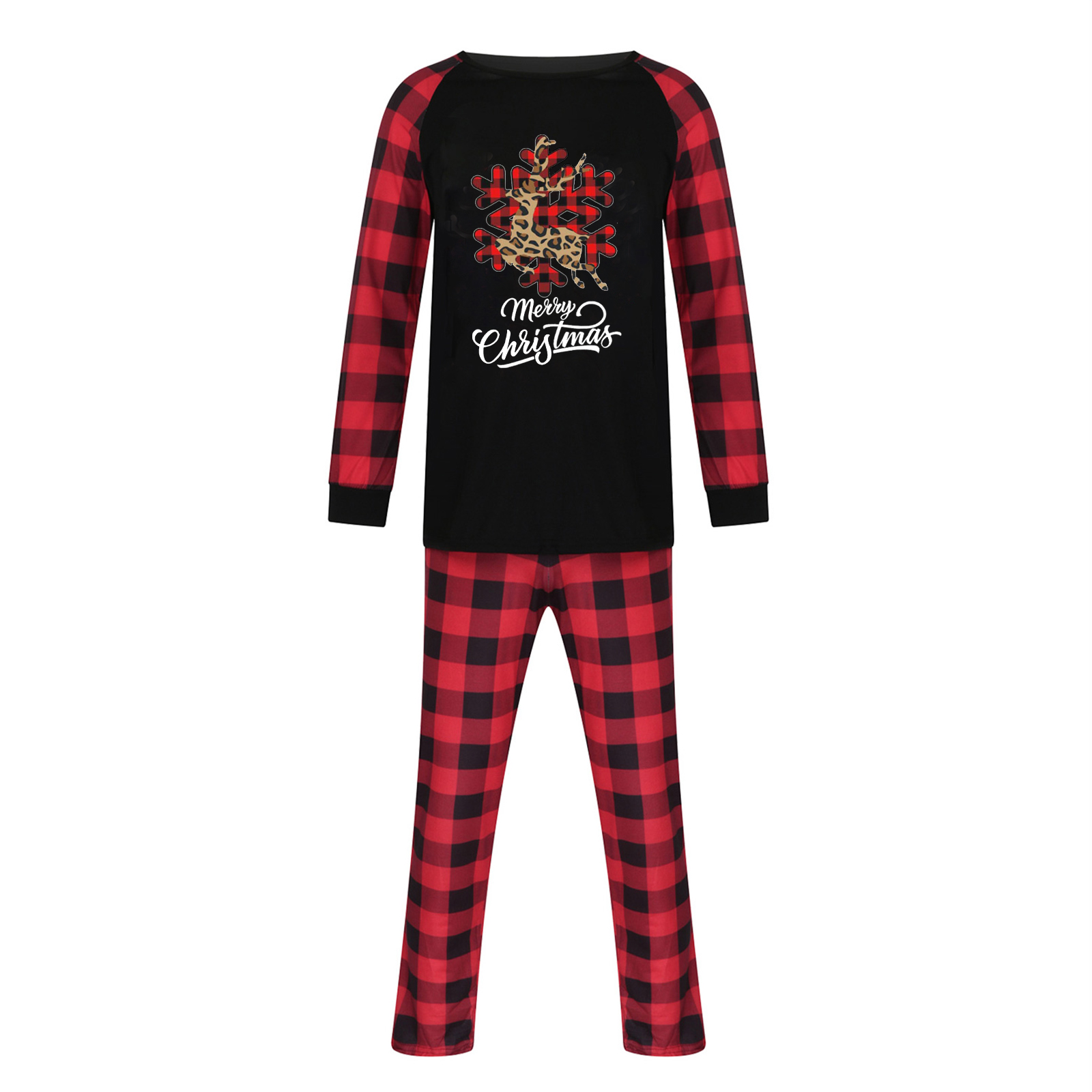 Title 10, Christmas Parent-Child Homewear Clothes Pajamas...