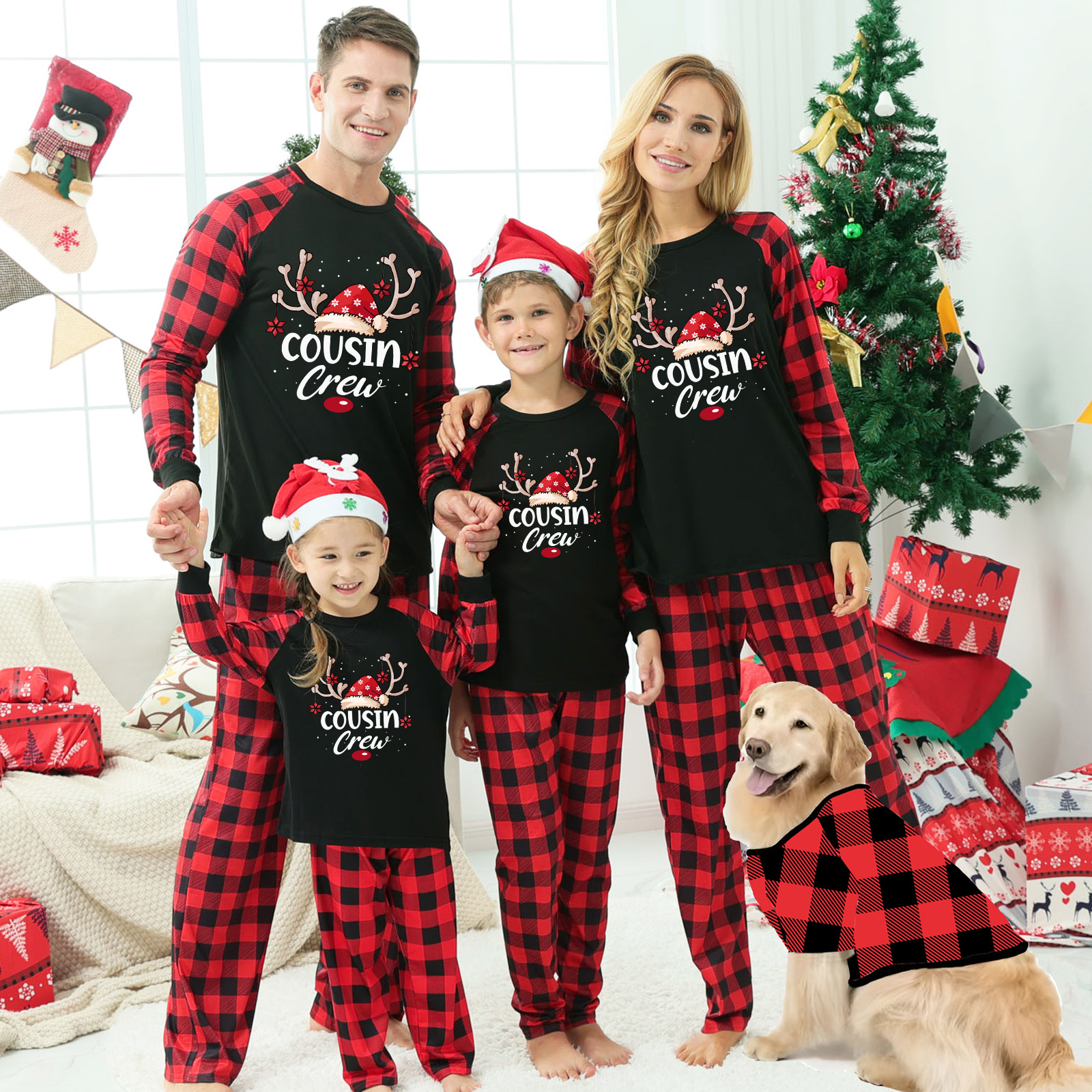 Title 2, Weihnachtliches Familien-Pyjama-Set für Eltern ...