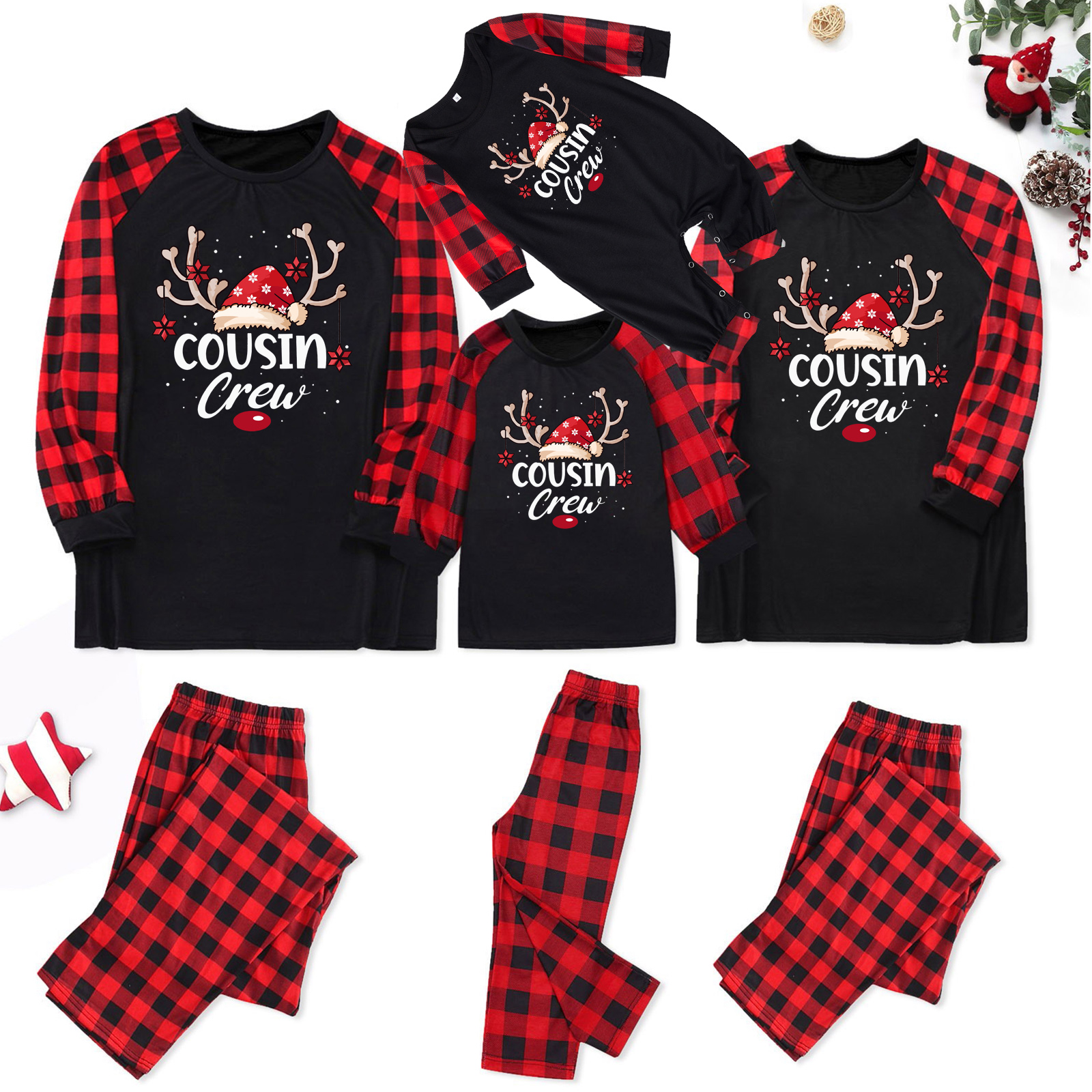 Title 6, Kerstmis Ouder-kind Wear Family Pack Homewear P...