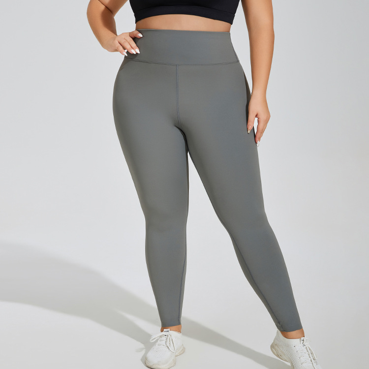 Title 7, Plus Size Yoga Broek Hoge Taille Heup Lift Naad...