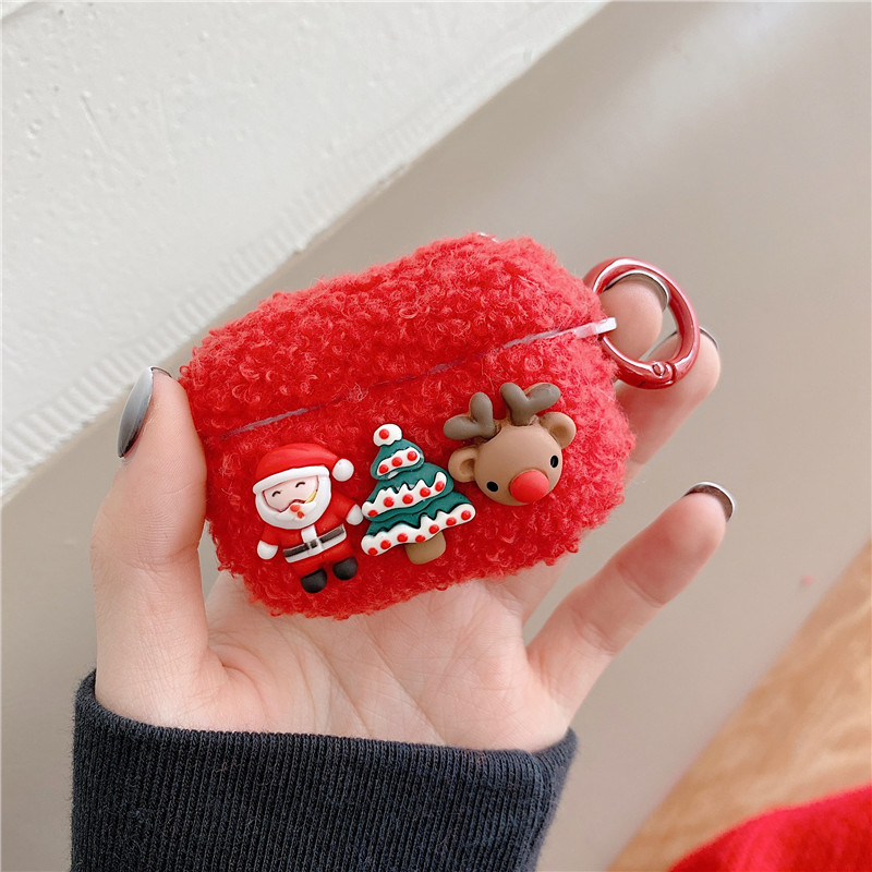 Santa Snowman Earphone Protective Soft Case - Image 3