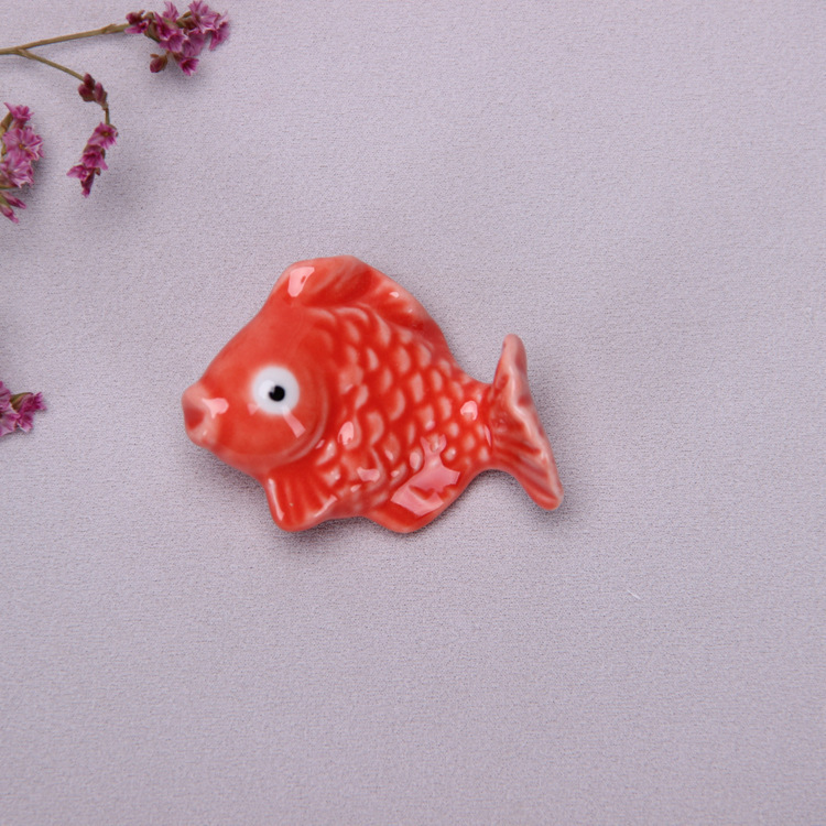Japanese-style Chopsticks Shelf-year Fish Ceramic Ornaments