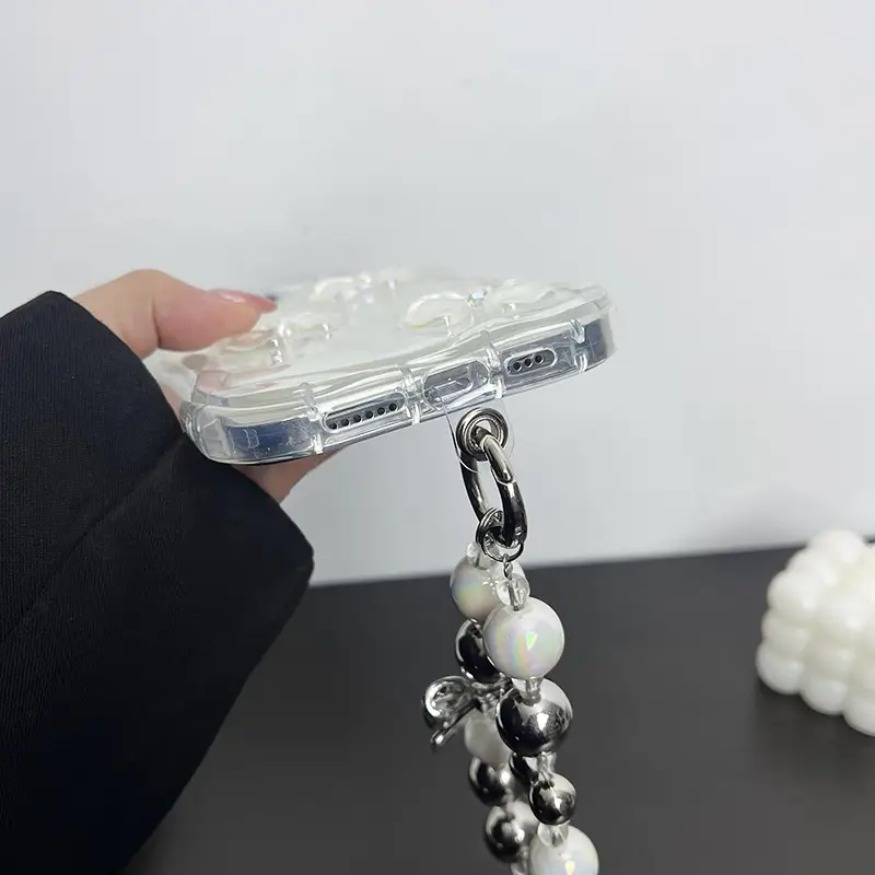 Bow For Vivo Cream Pattern Phone Case