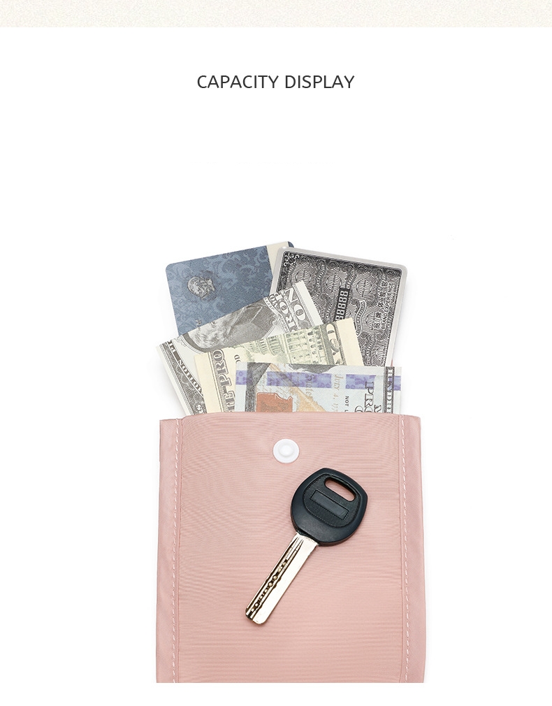 Nylon Underwear Small Change Card Pannier Bag Ultra-thin Personal Hidden Travel Ladies Underwear Package