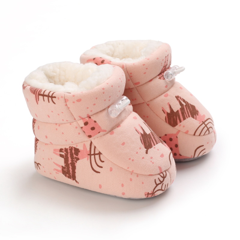 Winter Cartoon Casual Anti-drop Baby Shoes