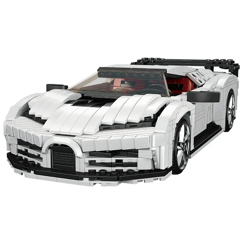 Commemorative Sports Car Variety Creative Series Technology Machinery Assembled Building Block Toys Model