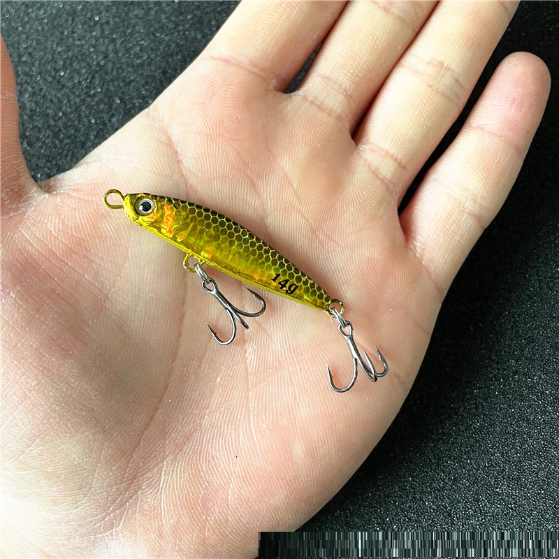 Tossing Topmouth Culter New Ladle Iron Plate Lure - Image 10