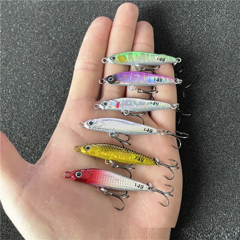Tossing Topmouth Culter New Ladle Iron Plate Lure - Image 2