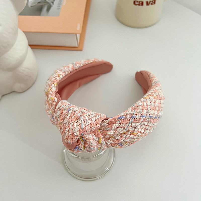 Fashion Retro Korean Type Classic Style Woolen Knotted Headband