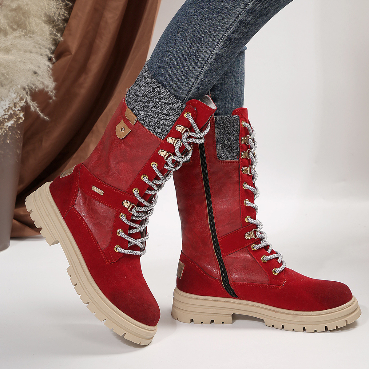 Fashion Mid-calf Boots For Women - Image 6