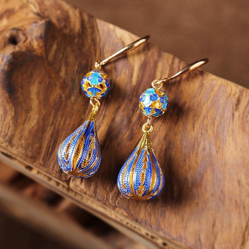 Title 4, Cloisonne Earrings Women