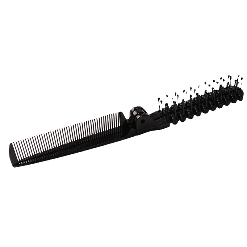 Title 3, Portable Creative Double Folding Folding Comb B...