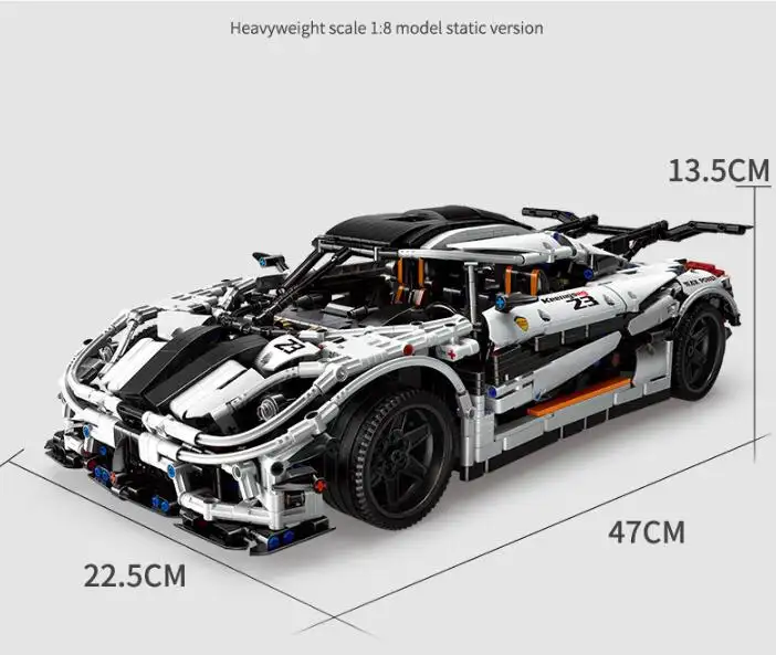 13120 Koniseger Static Version Assembled Building Block Toys