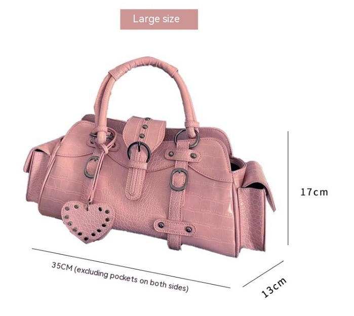 Square Rivet Hand-carrying Hand-carrying Crossbody Bag — foto 13
