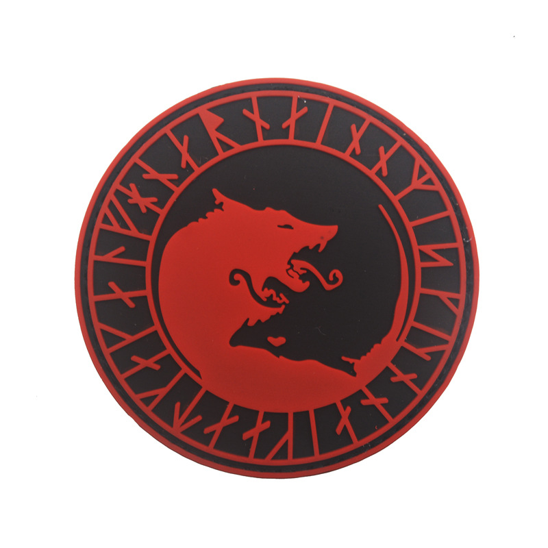 Viking Wolf Patch - Versatile Use