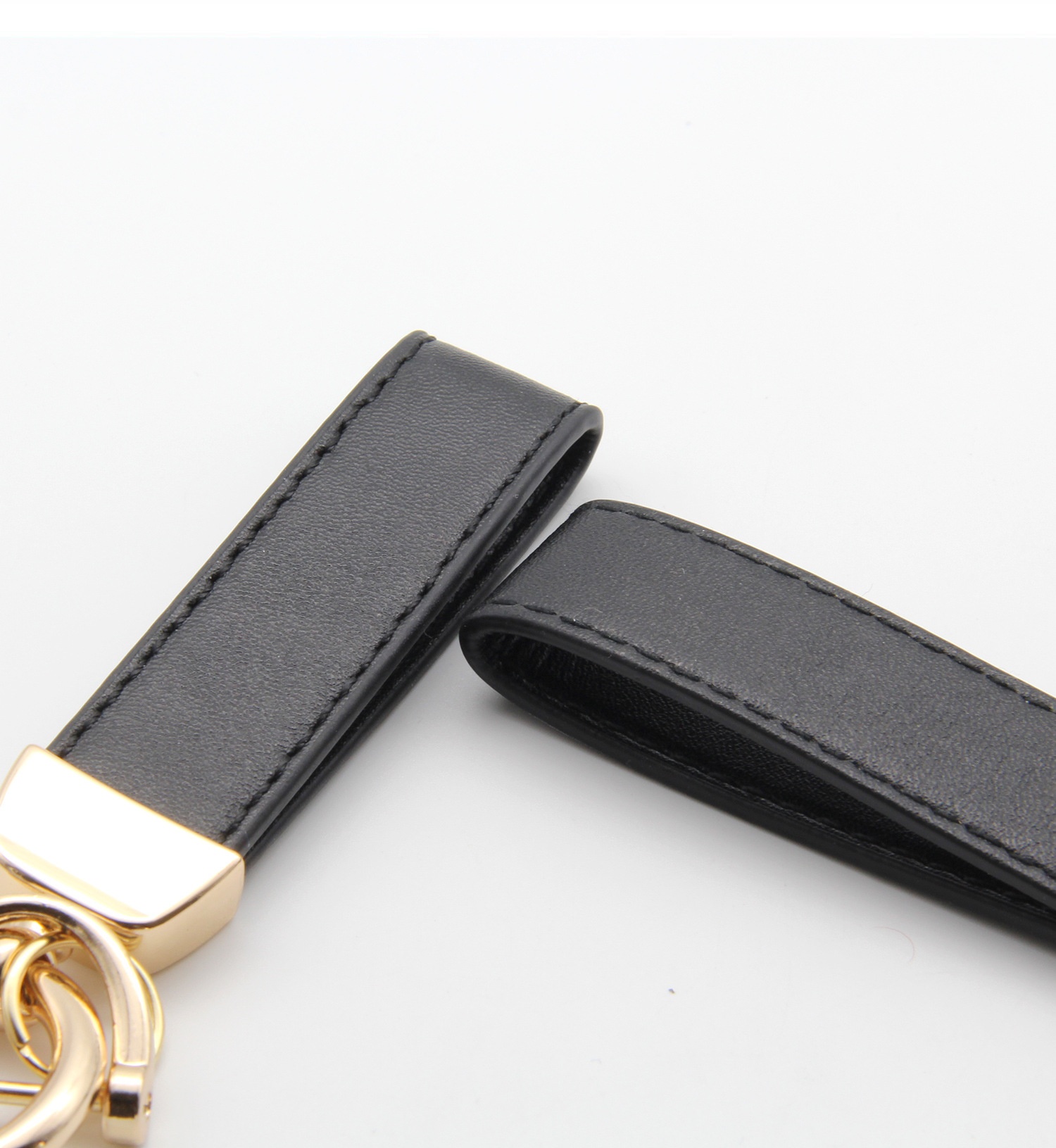 Brand Car Key Ring Metal Texture Creative Personalized Pendant Backpack Hanging Ornament Vachette Clasp