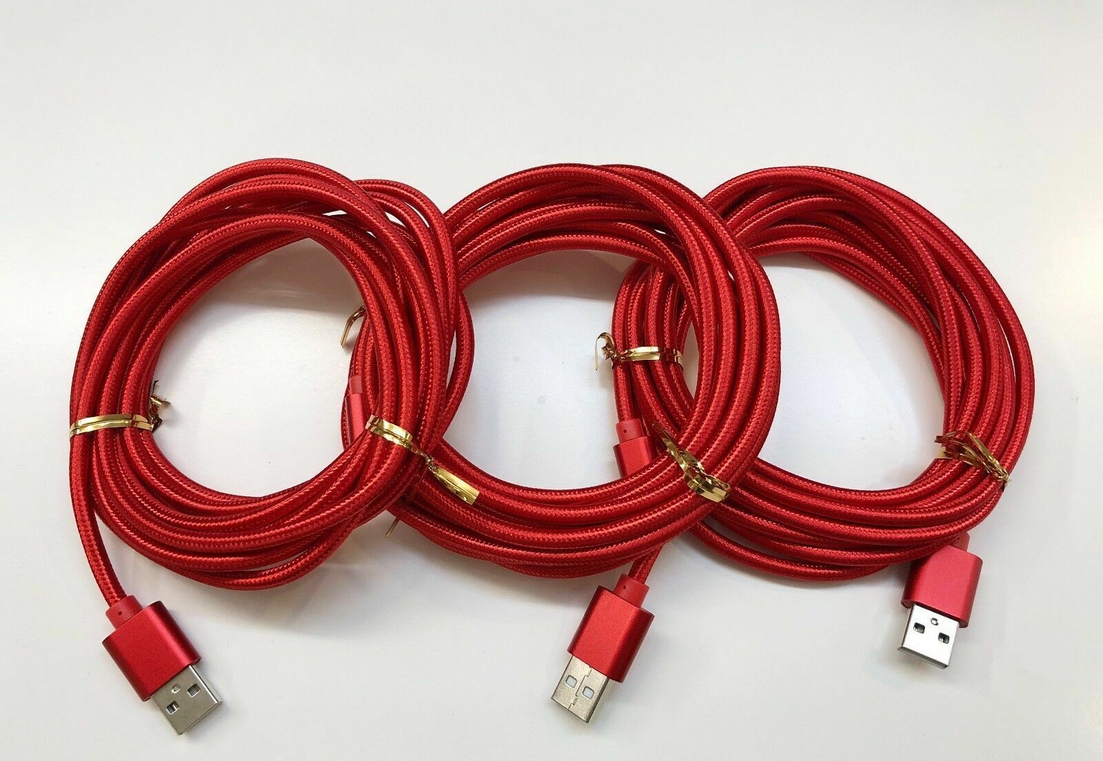 USB C Type-C Charger Cable Braided 3-Pack, US Shipping Only. USPS First Class Package, 2-Day Handling, 2-5 Day Shipping. 3-Pack Braided USB C Type-C Fast Charging Data SYNC Charger Cable Cord, Cable Length: 3FT / 6FT / 10FT. Fast Charge and High-speed Dat