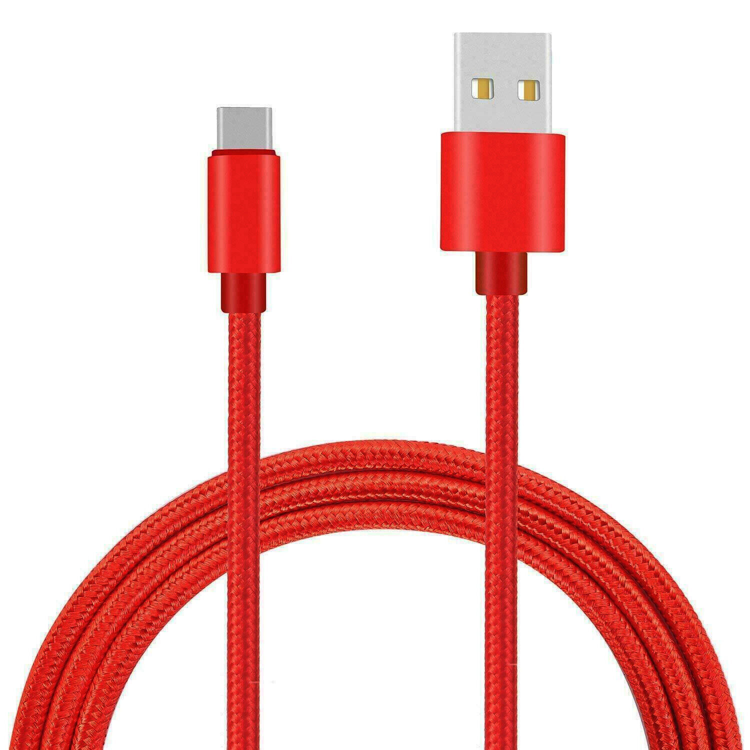 USB C Type-C Charger Cable Braided 3-Pack, US Shipping Only. USPS First Class Package, 2-Day Handling, 2-5 Day Shipping. 3-Pack Braided USB C Type-C Fast Charging Data SYNC Charger Cable Cord, Cable Length: 3FT / 6FT / 10FT. Fast Charge and High-speed Dat