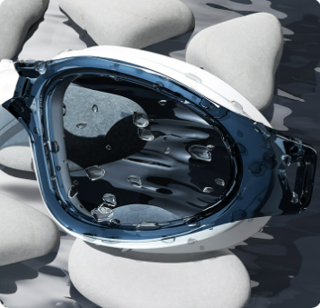 HD Fog Waterproof Large Frame Swimming Glasses - Image 5