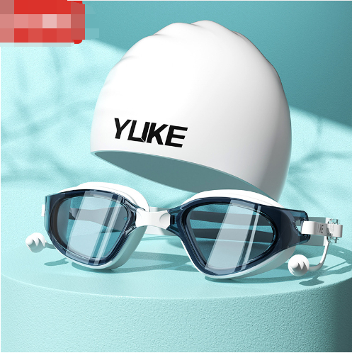 HD Fog Waterproof Large Frame Swimming Glasses - Image 11