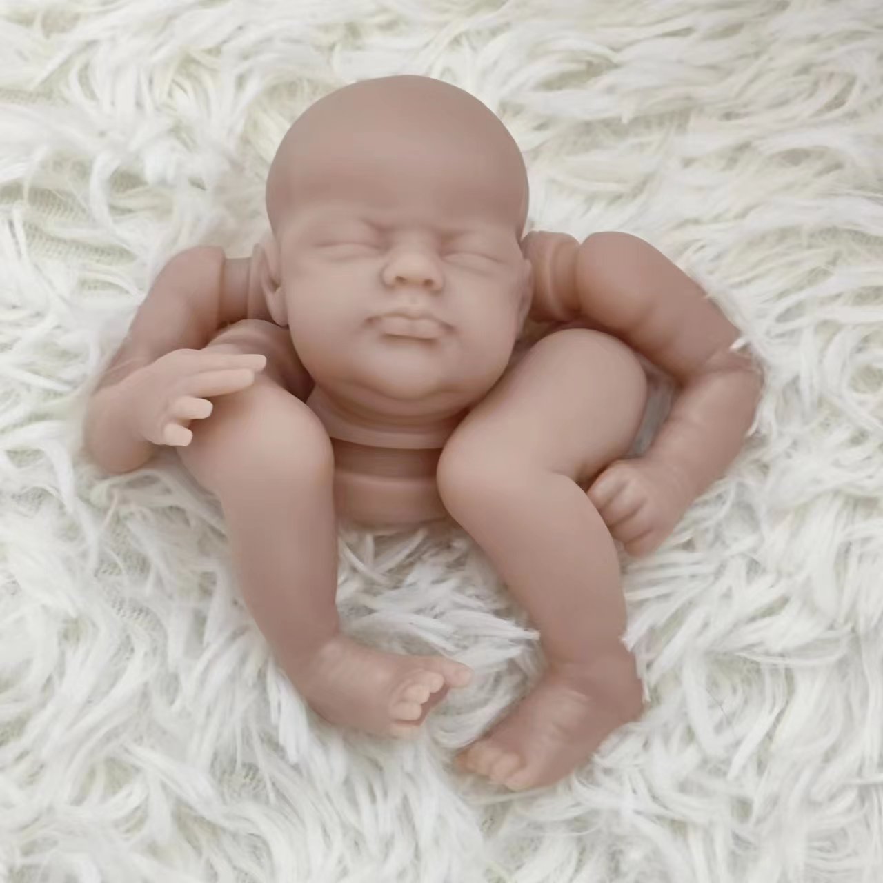 Title 1, 8-inch Reborn Doll Mold Reborn Doll Kit DIY Acc...