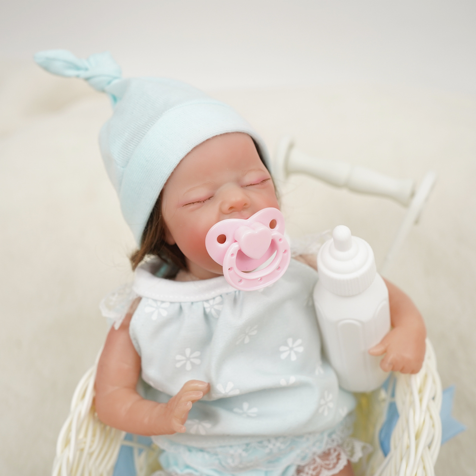 Title 4, 8-inch Reborn Doll Mold Reborn Doll Kit DIY Acc...