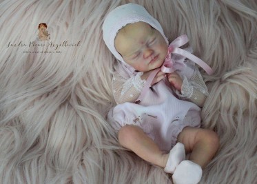 Title 5, 8-inch Reborn Doll Mold Reborn Doll Kit DIY Acc...