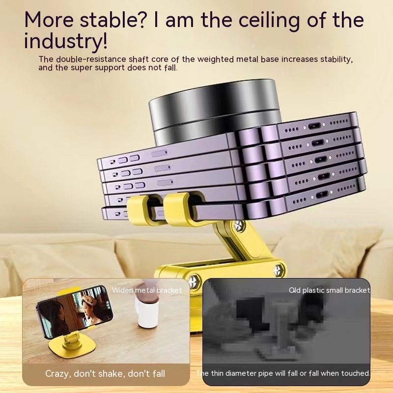 Mobile Phone Holder Folding Phablet Support Printing - Image 5