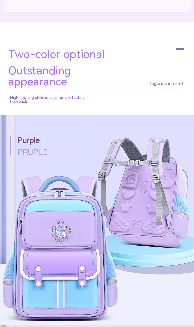 Title 14, Boys And Girls British Style Student Backpack