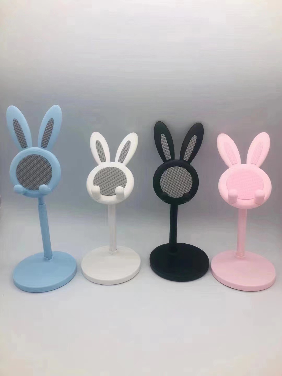 Cartoon Bunny Desktop Phone Tablet Adjustable Bracket - Image 13