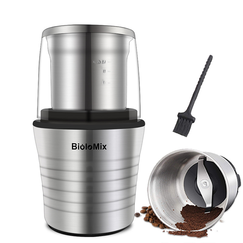 Title 2, Dry and wet dual-cup coffee grinder