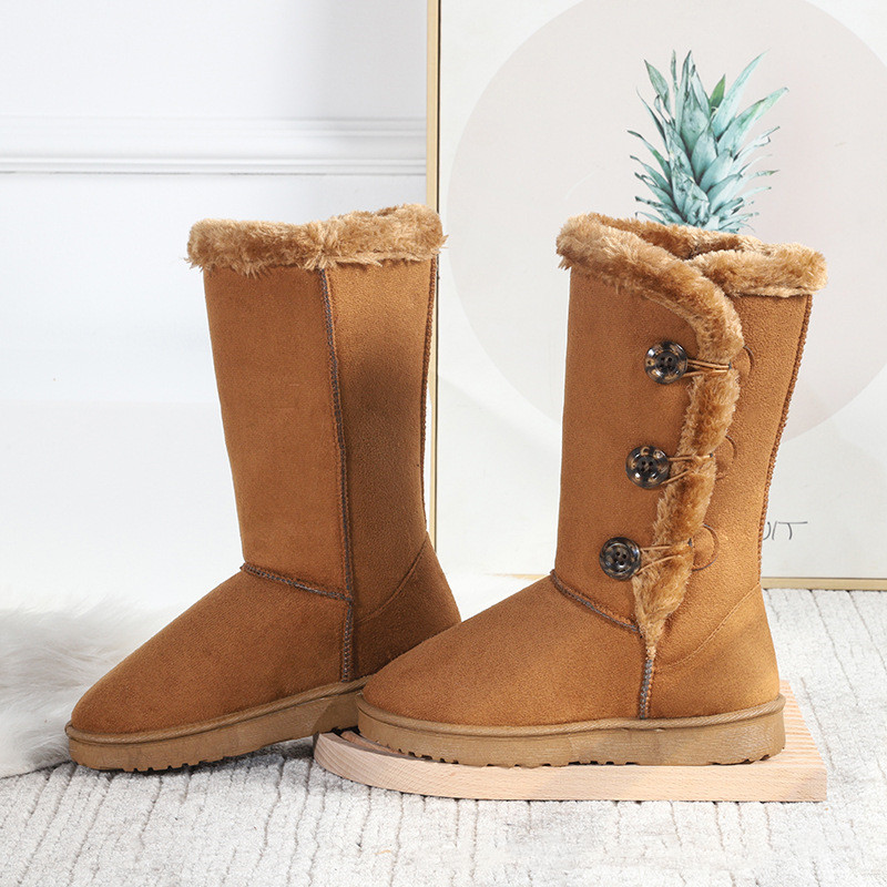 Title 3, Winter Plus Velvet Snow Boots Female Thermal No...