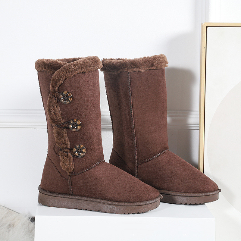 Title 4, Winter Plus Velvet Snow Boots Female Thermal No...