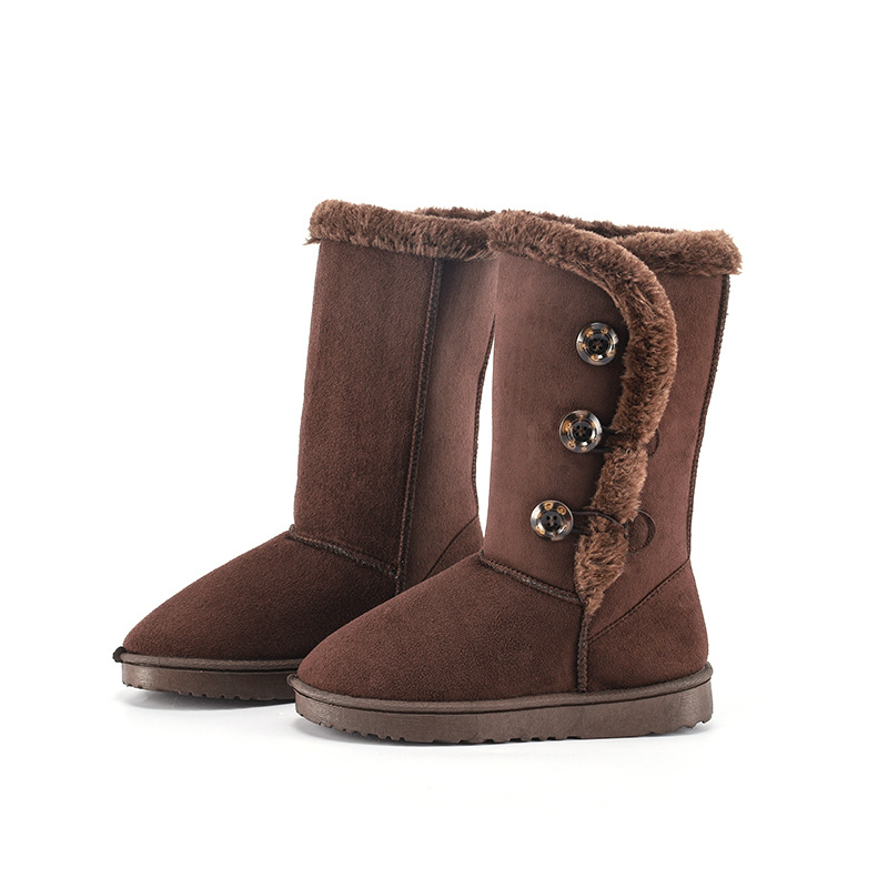 Title 5, Winter Plus Velvet Snow Boots Female Thermal No...