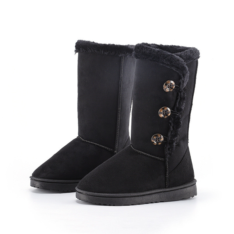 Title 6, Winter Plus Velvet Snow Boots Female Thermal No...