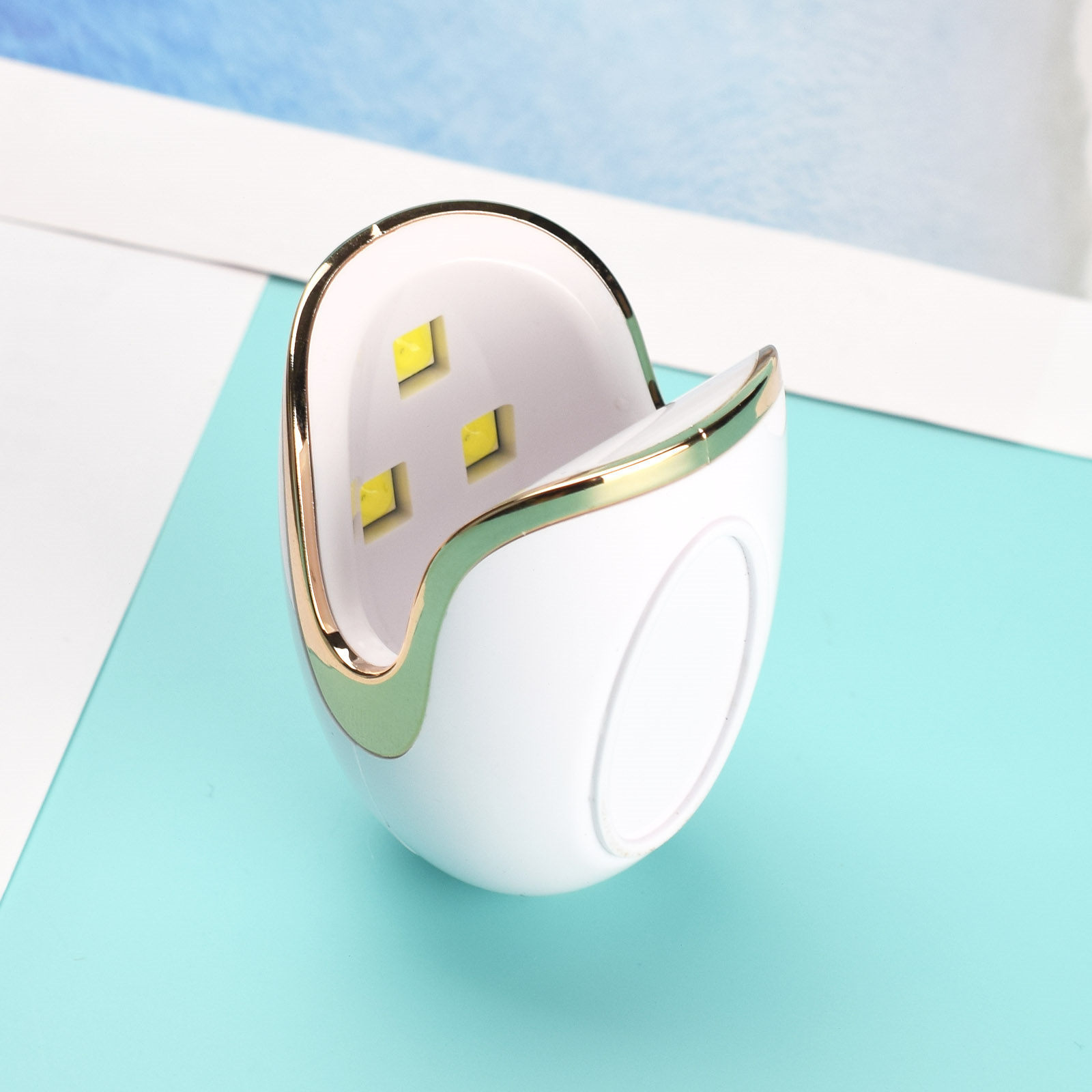 Бытовая портативная портативная не черная ручная светодиодная маленькая мини-машина для фототерапии с одним пальцем, 6 Вт, горячая лампа